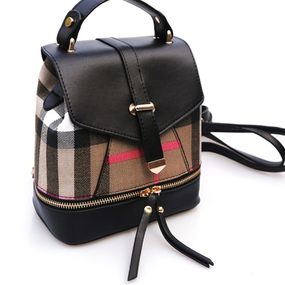 designer small backpack purse